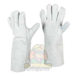 Guantes en Carnaza Refuerzo 5 Dedos Largo