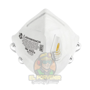 Tapaboca 9822 3M con Valvula