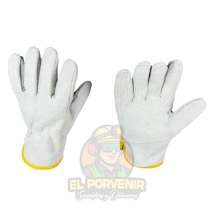 Guante Ingeniero en Carnaza Refuerzo 5 Dedos