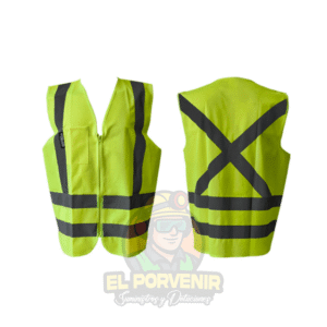 Chaleco Reflectivo con Cierre Verde