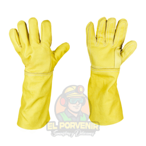 Guante en Vaqueta Refuerzo 5 Dedos Largo