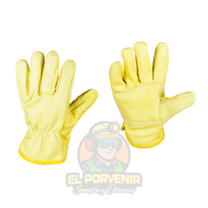 Guante Ingeniero Corto en Vaqueta Refuerzo Pistola