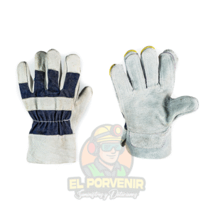 Guante Petrolero en Carnaza y Jean Refuerzo 5 Dedos en Carnaza