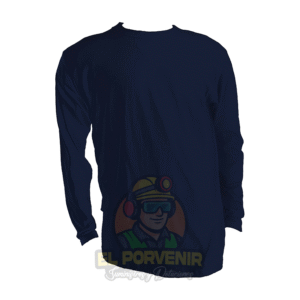 Camiseta Algodon Peinado Manga Larga