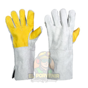 Guante Palmero en Carnaza Refuerzo 5 Dedos en Vaqueta