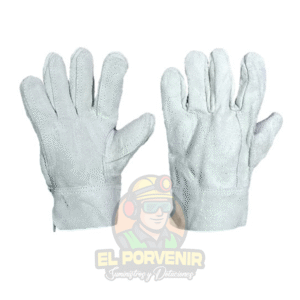 Guante Palmero en Carnaza Refuerzo 5 Dedos Corto