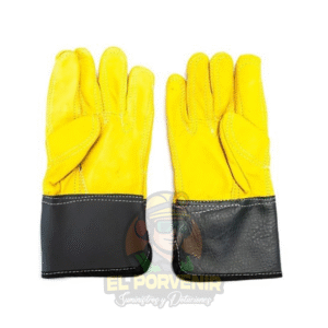 Guante en Vaqueta Refuerzo 5 Dedos Manopla Sintetica