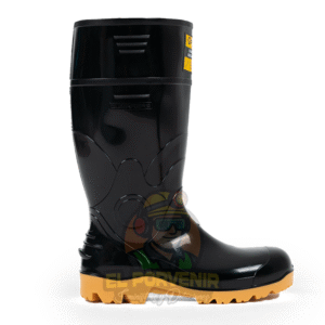 Bota PVC Puntera Negra